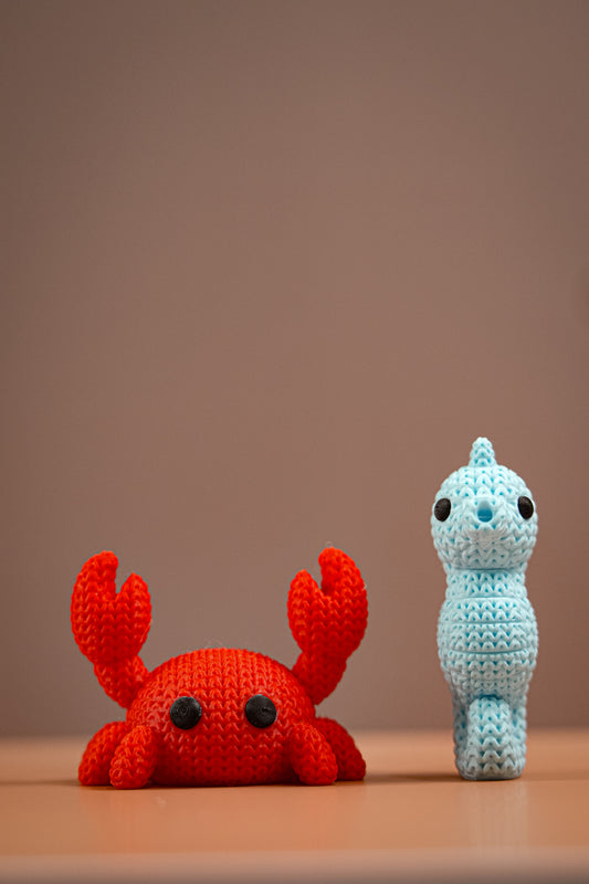 Cute Knitted Ocean Creatures