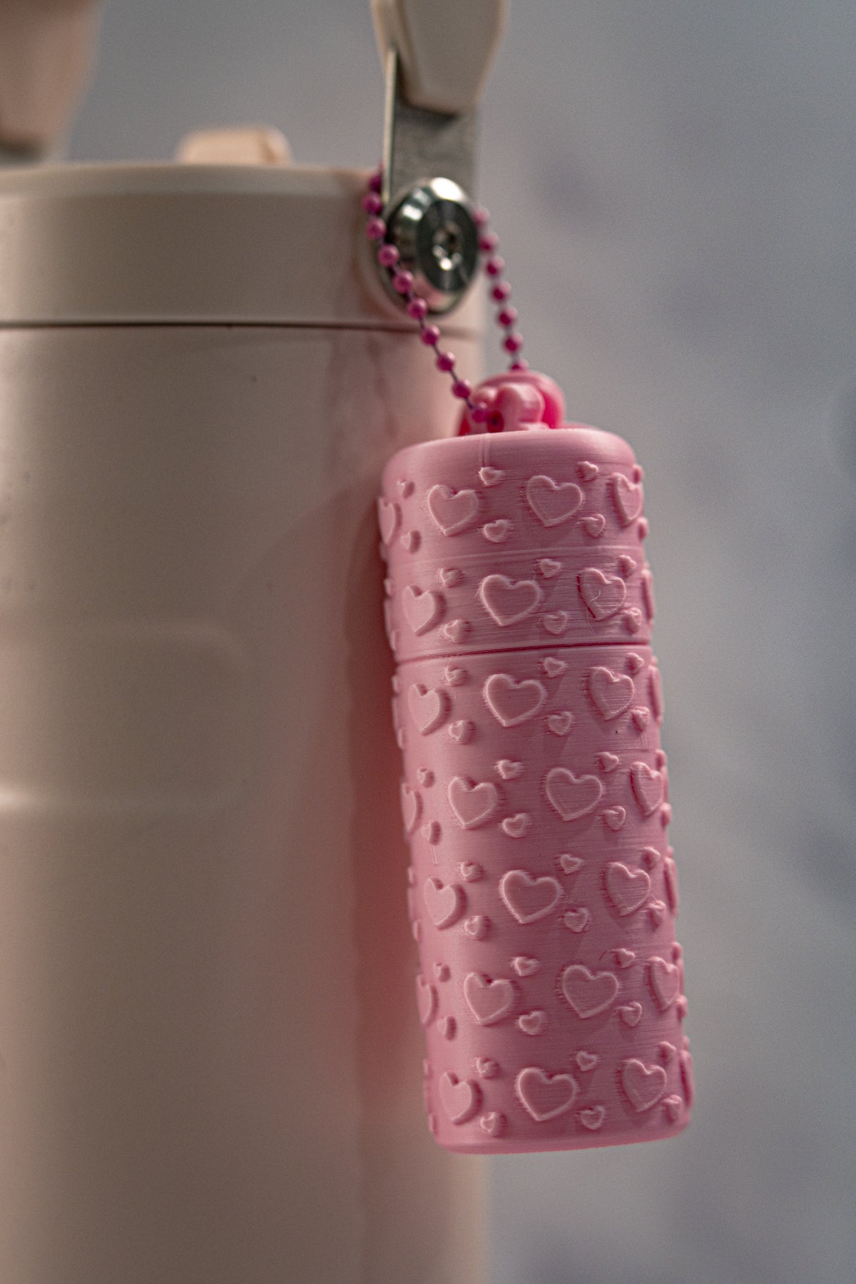 Lip Balm Holder Keychain