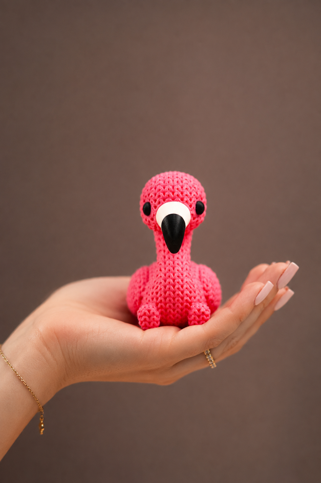 Cute Knitted Birds