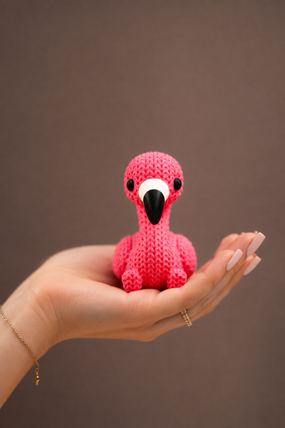 Cute Knitted Birds