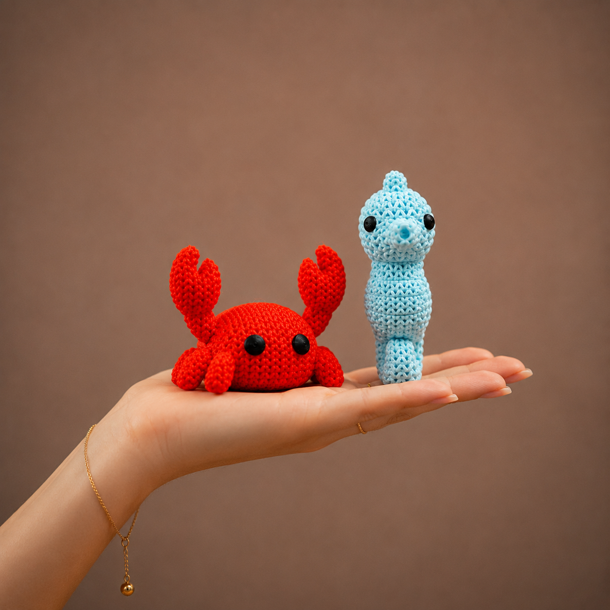 Cute Knitted Ocean Creatures