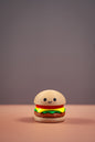 Cute Fast Food Clickers Keychain Set