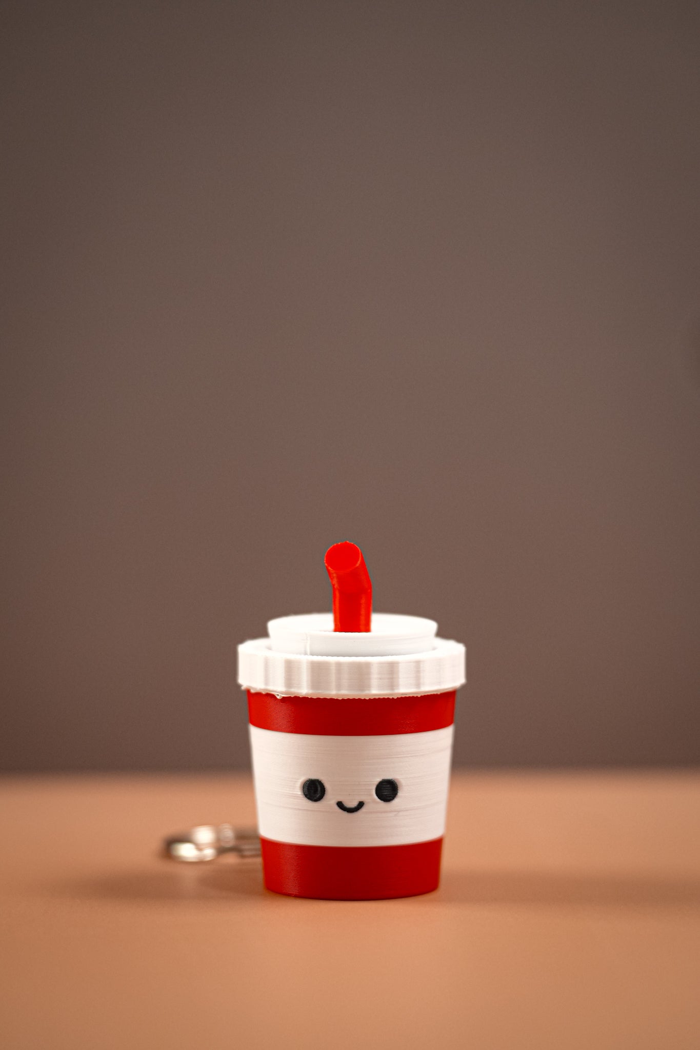 Cute Fast Food Clickers Keychain Set