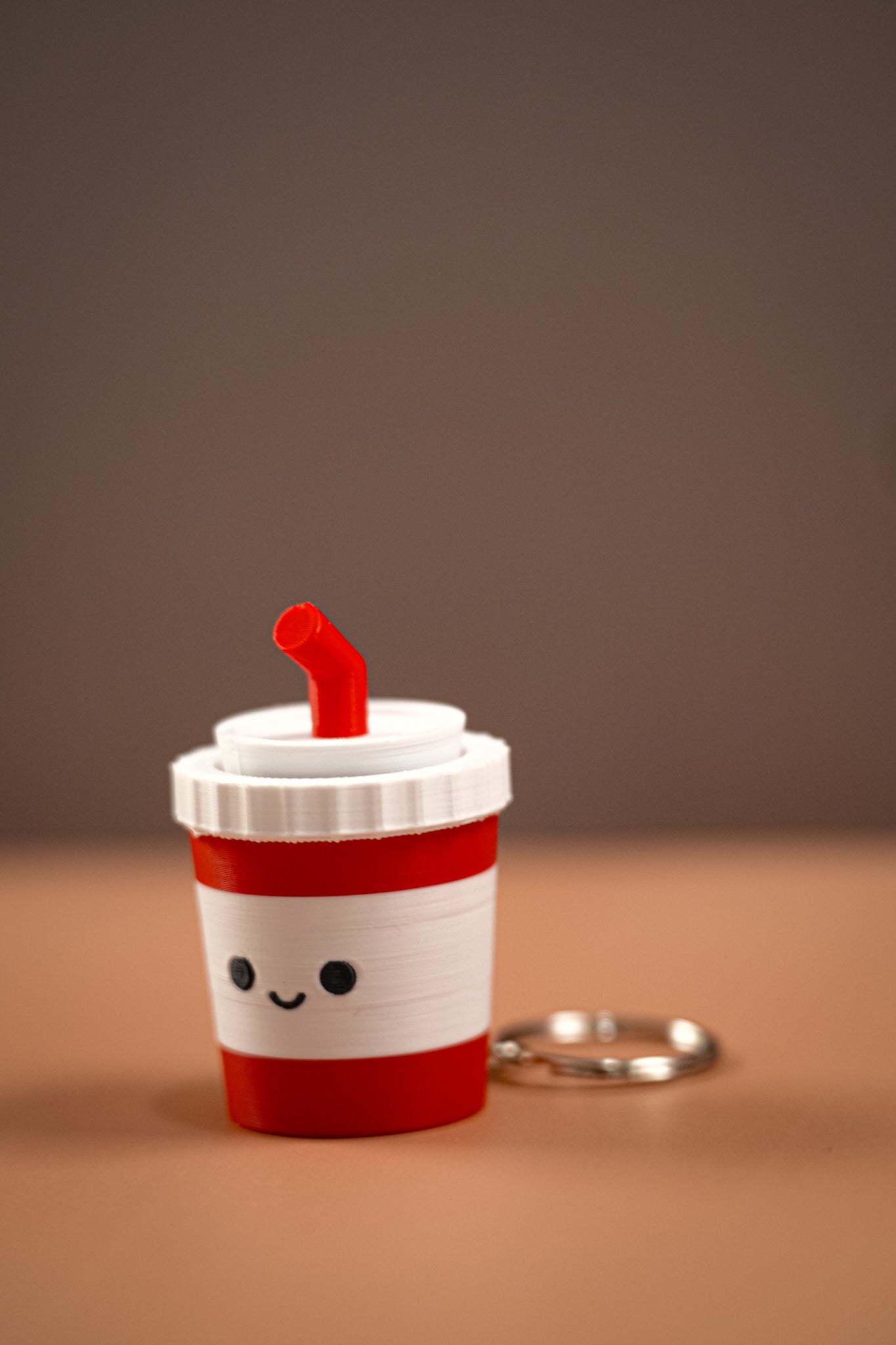 Cute Fast Food Clickers Keychain Set