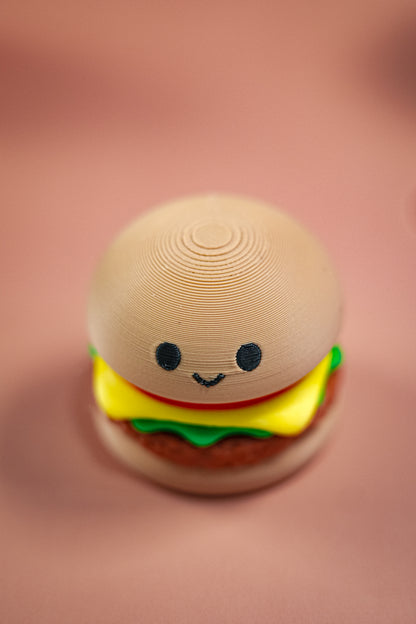 Cute Fast Food Clickers Keychain Set