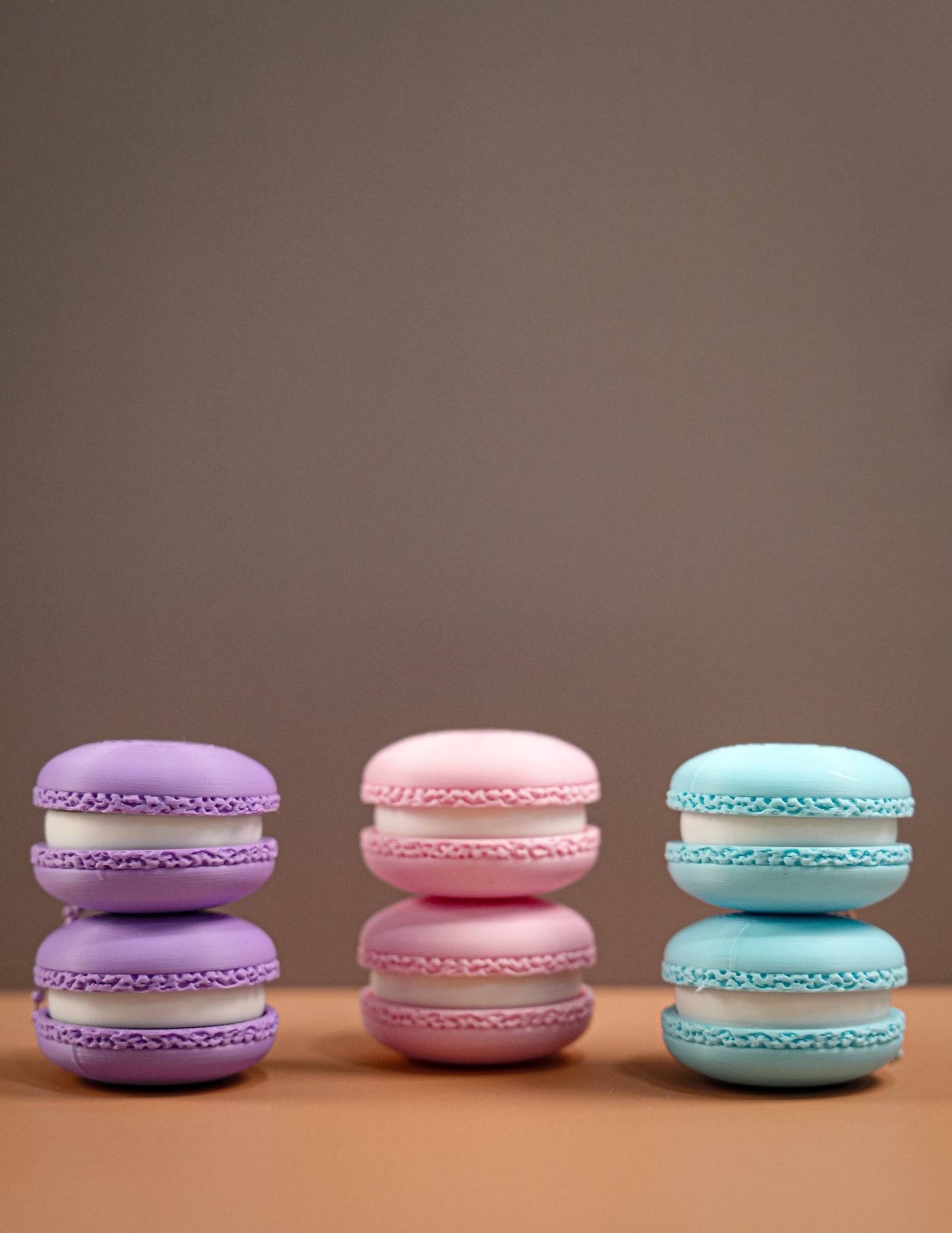 Cute Macaron Clickers Keychain