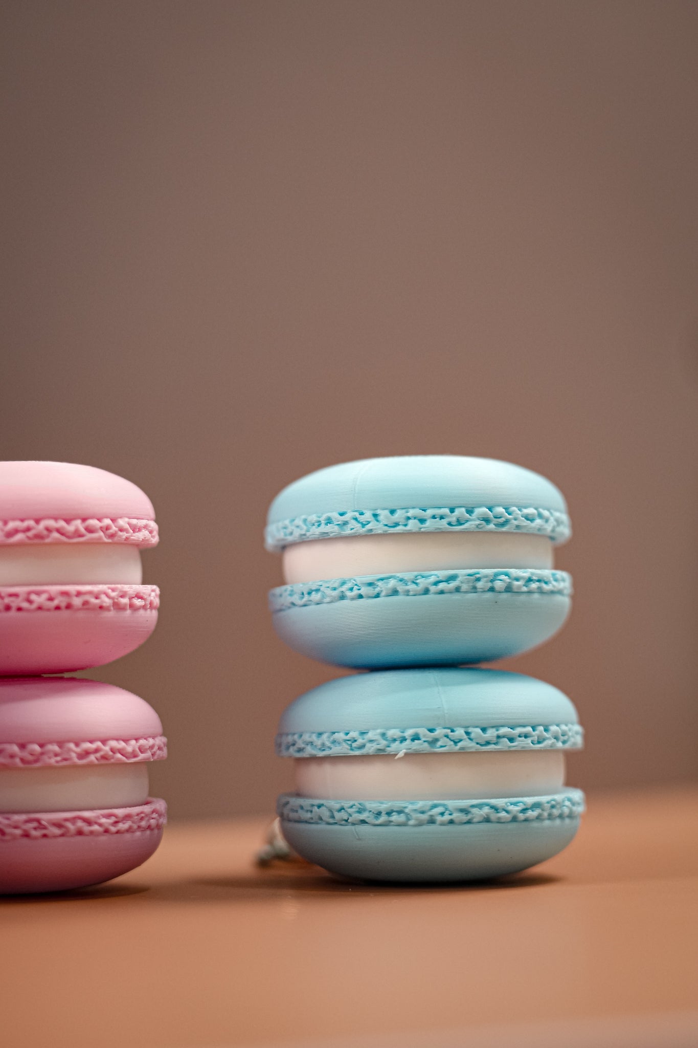 Cute Macaron Clickers Keychain