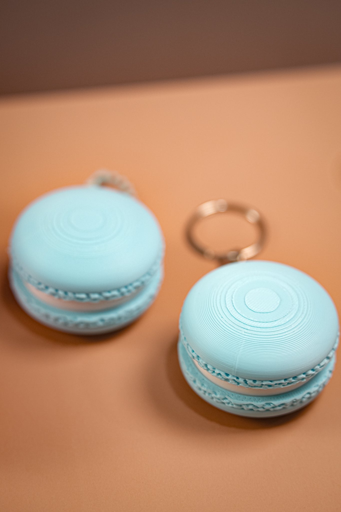 Cute Macaron Clickers Keychain