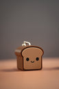 Cute Breakfast Clickers Keychain Set