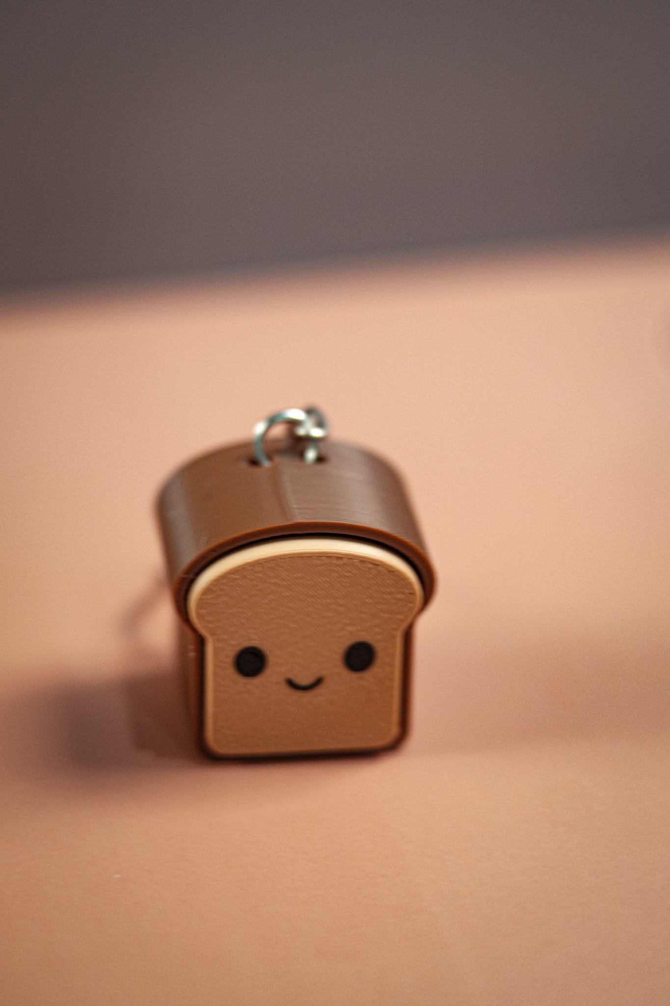 Cute Breakfast Clickers Keychain Set