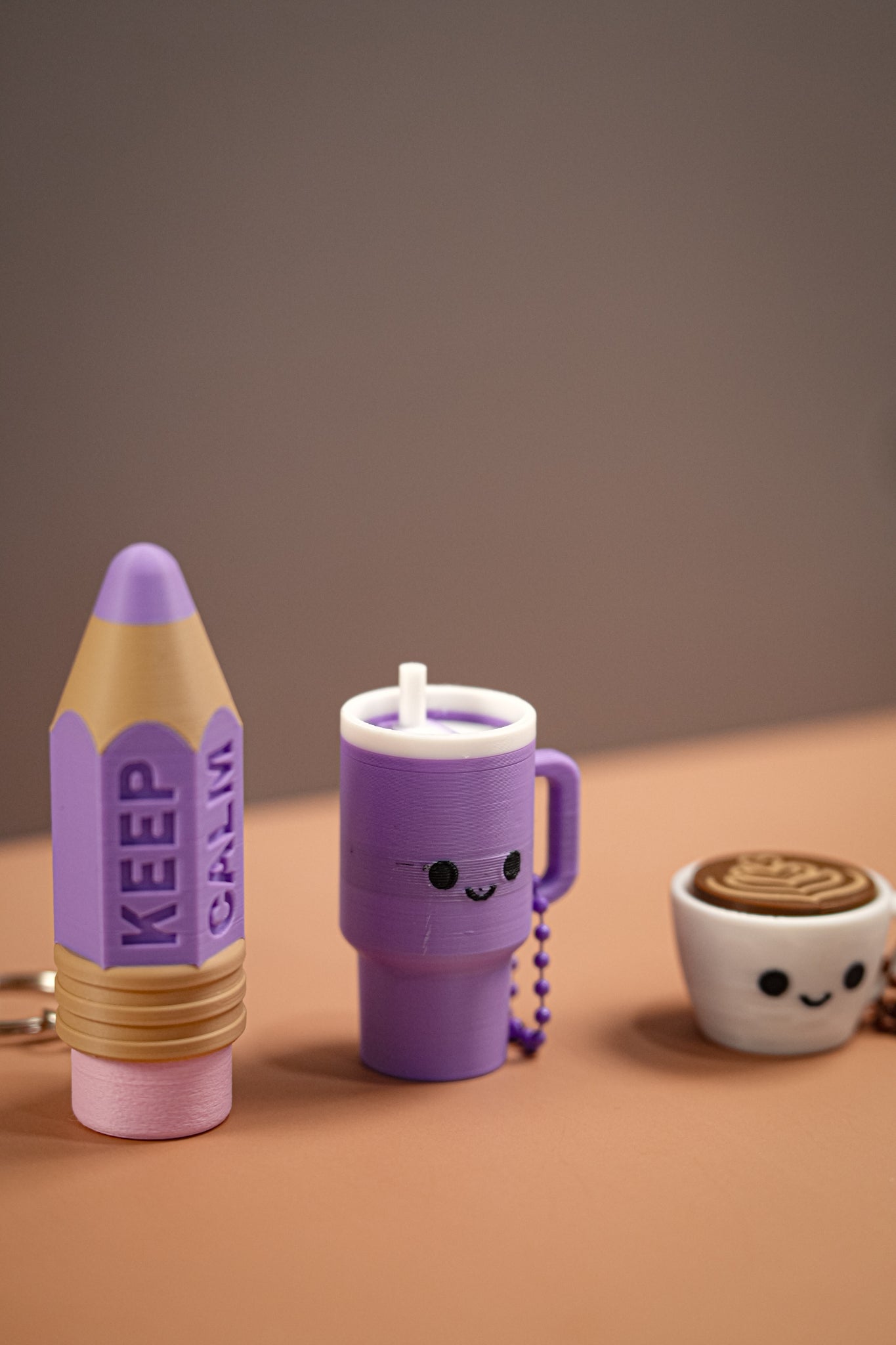 Teacher Clickers Keychain Set