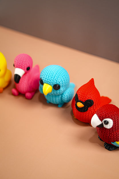 Cute Knitted Birds
