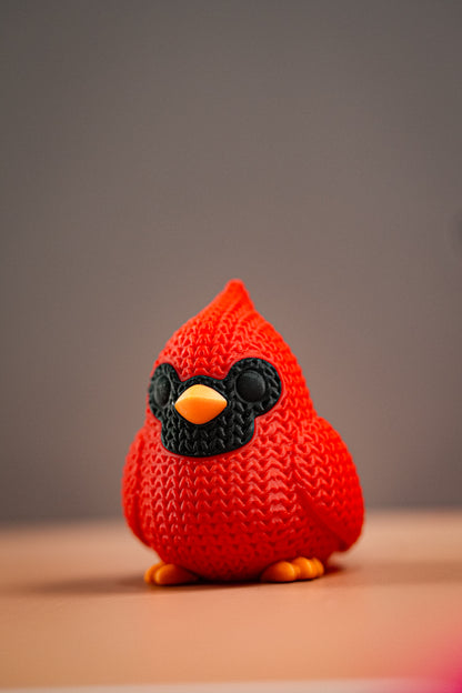 Cute Knitted Birds