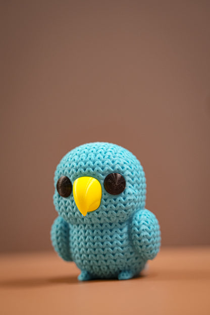 Cute Knitted Birds