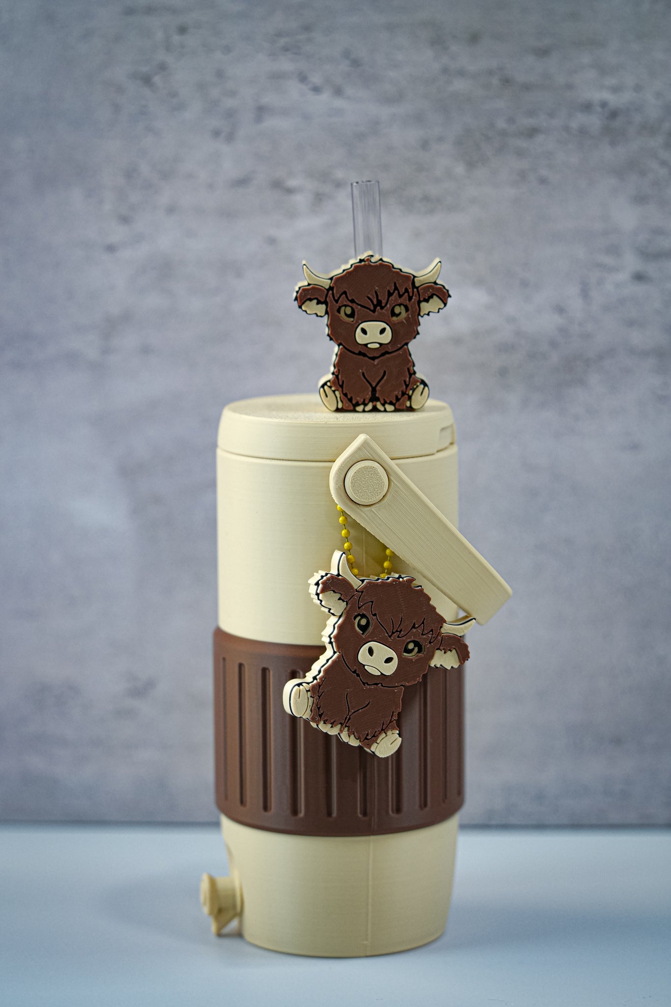 Highland Cow Bottle Topper & Bottle Opener