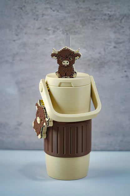 Highland Cow Bottle Topper & Bottle Opener