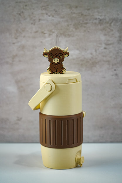 Highland Cow Bottle Topper & Bottle Opener