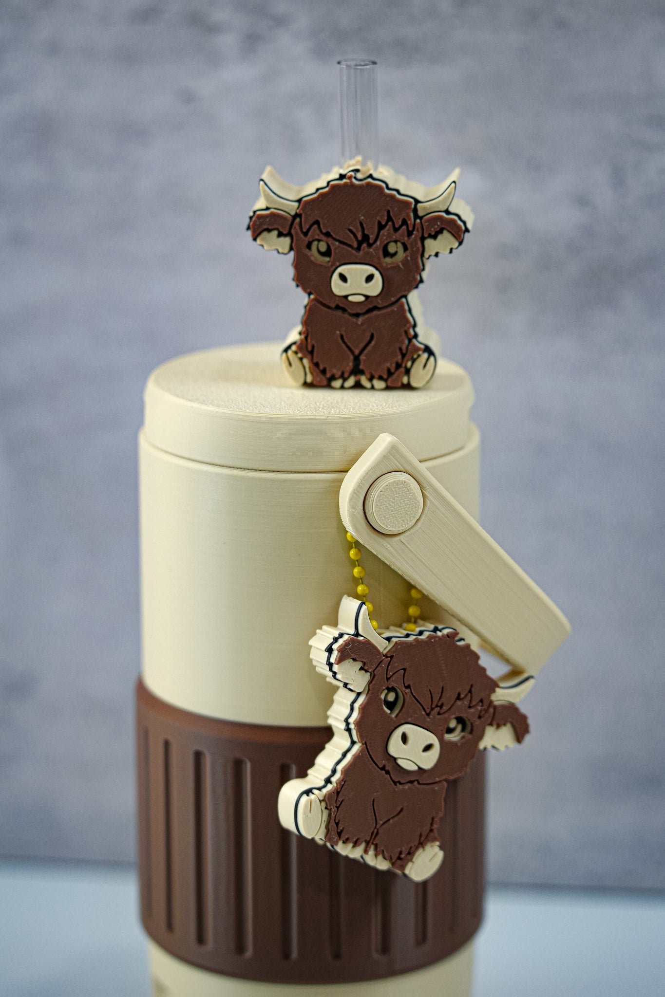 Highland Cow Bottle Topper & Bottle Opener