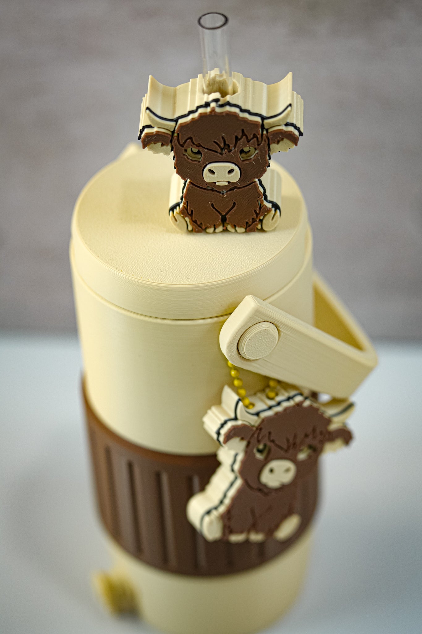 Highland Cow Bottle Topper & Bottle Opener