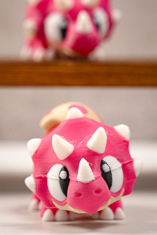 Mini Articulated Baby Dinosaurs – 3D Printed Flexi Fidget Toys