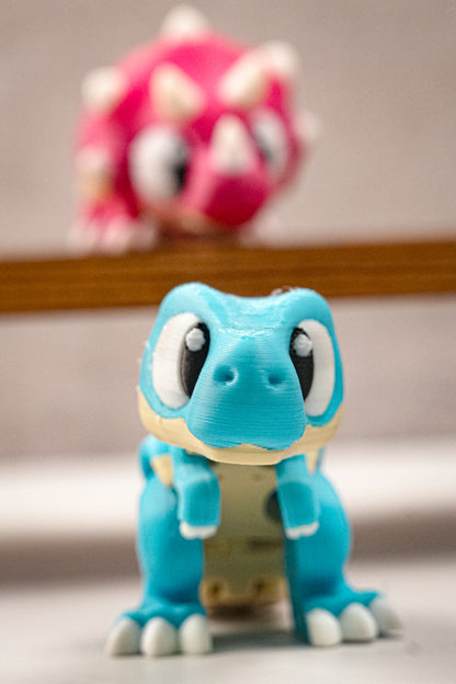Mini Articulated Baby Dinosaurs – 3D Printed Flexi Fidget Toys