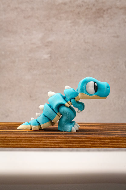 Mini Articulated Baby Dinosaurs – 3D Printed Flexi Fidget Toys