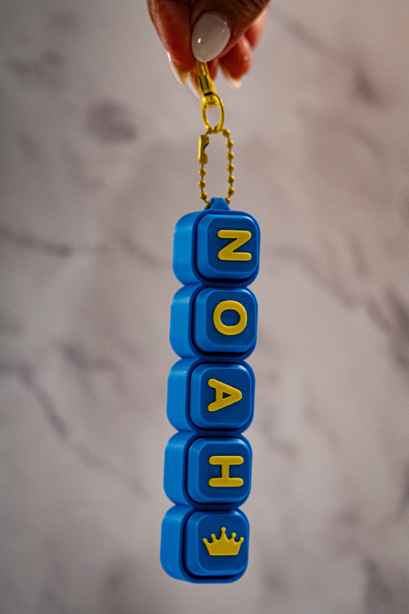 Personalized Name Clicker Keychain