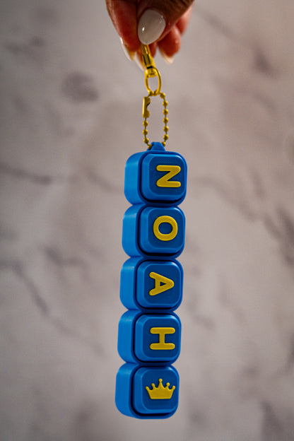 Personalized Name Clicker Keychain