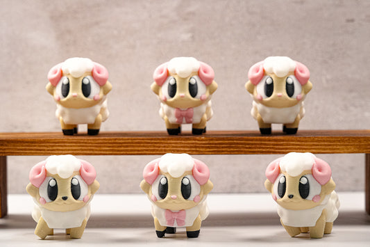 Baby Sheep Flexi Toy 3D Printed Fidget Animal