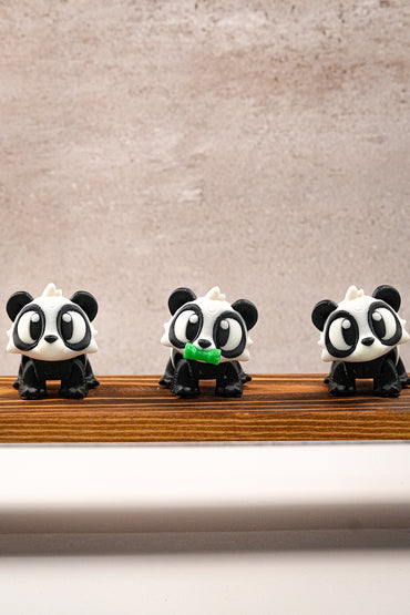Articulated Baby Panda Flexi Toy | 3D Printed Fidget Animal