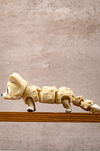 Mini Articulated Corgi & Dachshund