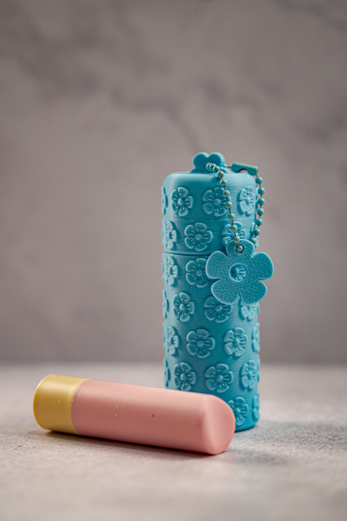 Lip Balm Holder Keychain