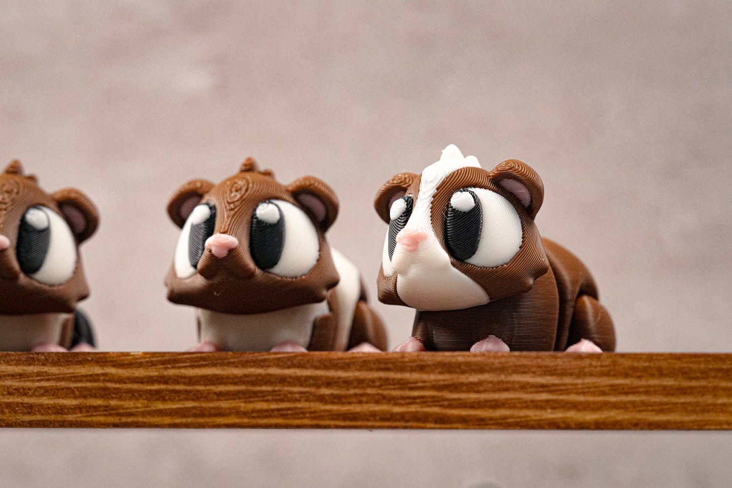 Mini Articulated Guinea Pigs | Flexi Fidget Toys