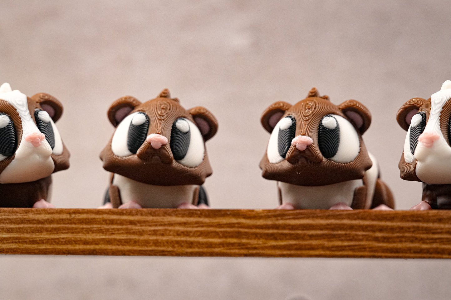 Mini Articulated Guinea Pigs | Flexi Fidget Toys