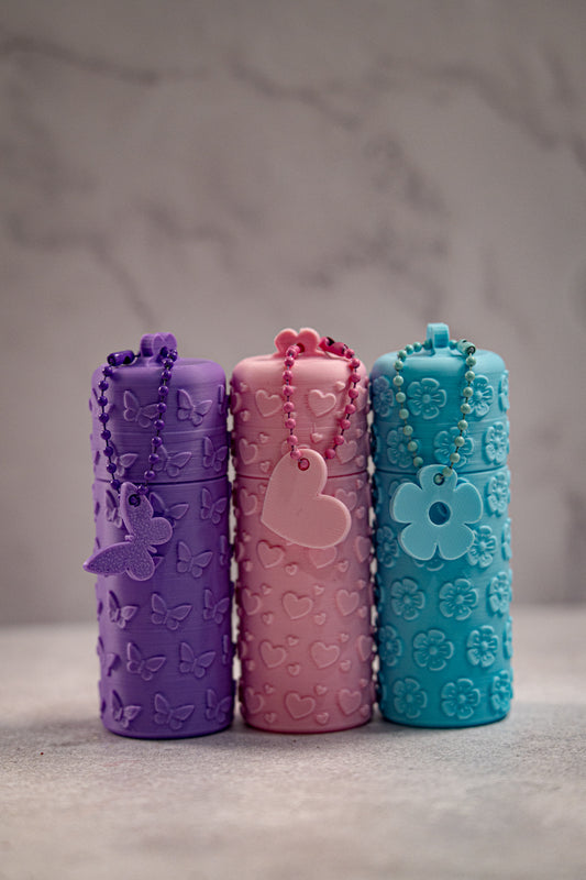 Lip Balm Holder Keychain