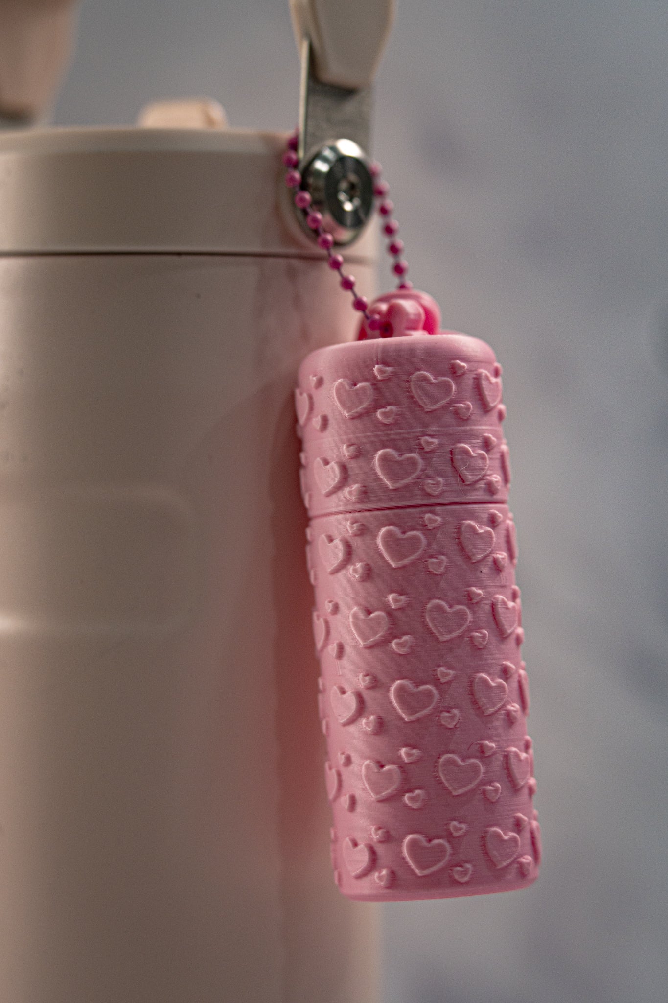 Lip Balm Holder Keychain