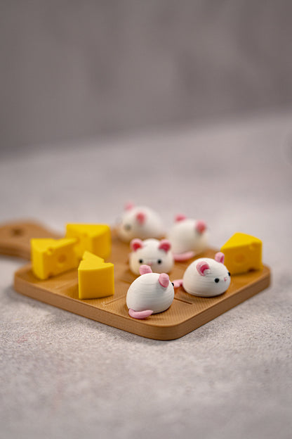 Cute Mouse & Cheese Board Game