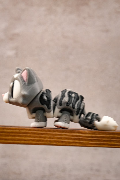 Cute Mini Articulated Cats | Flexi Fidget Toys