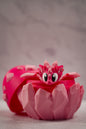 Flexi Crystal Dragon & Egg Pink
