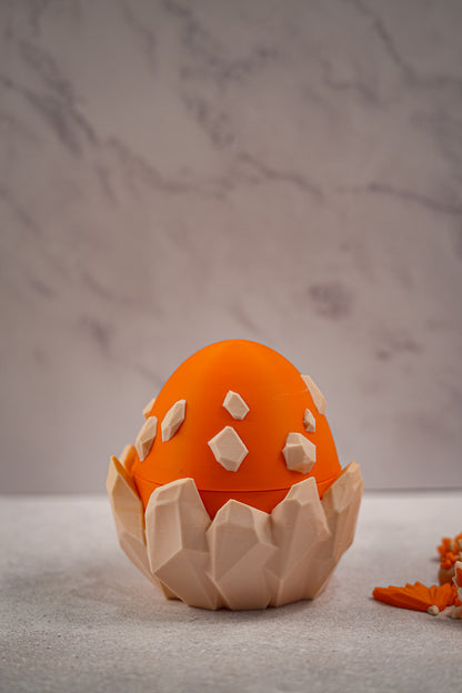 Flexi Crystal Dragon & Crystal Egg – Fantasy Dragon Toy