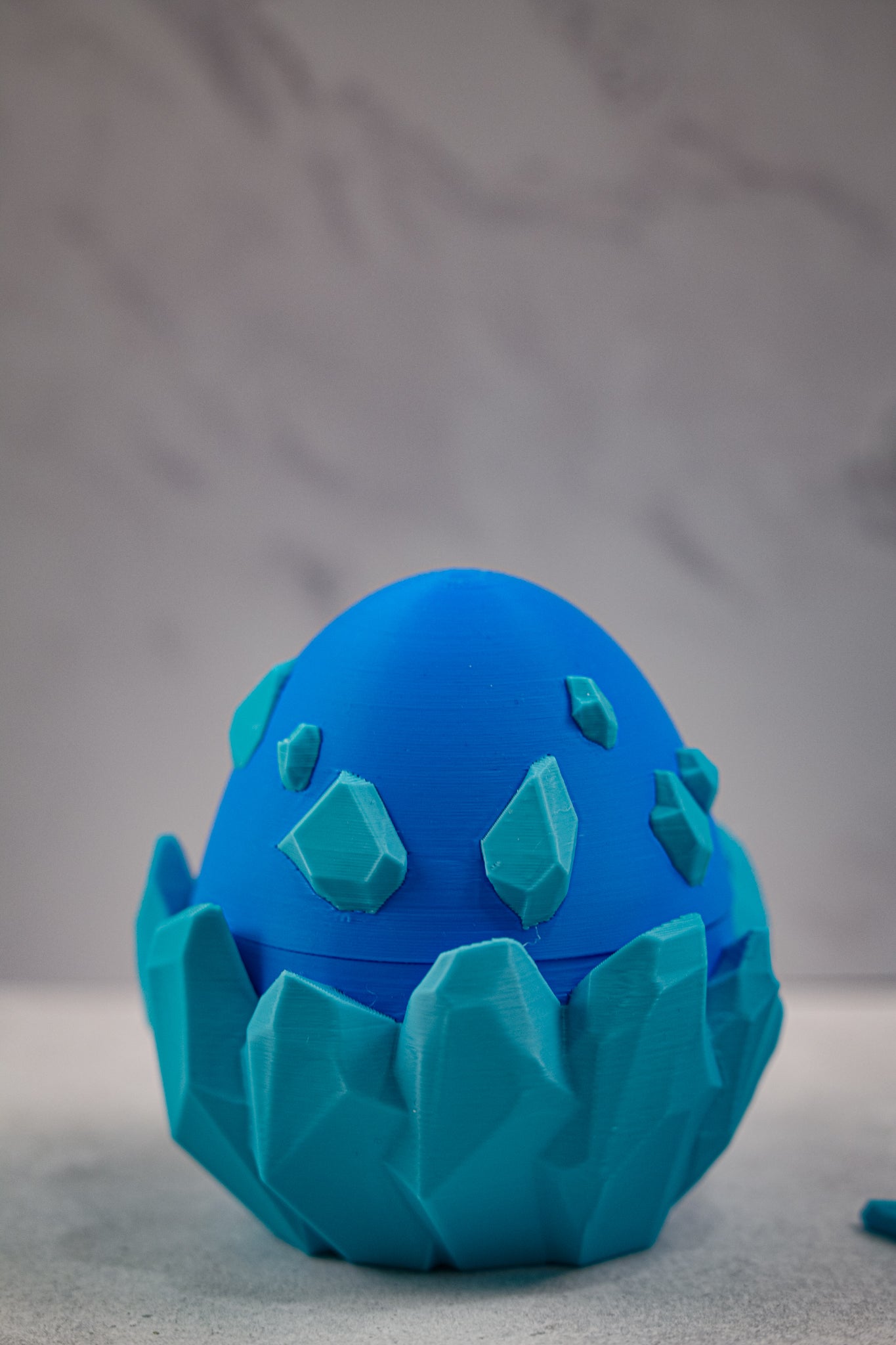 Arctic Crystal Baby Dragon with Egg