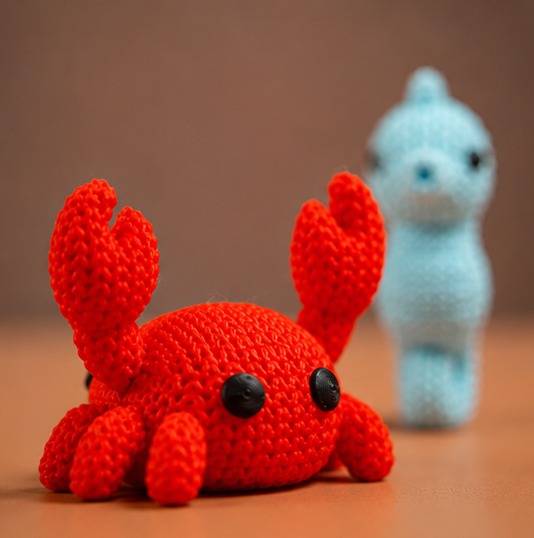Cute Knitted Ocean Creatures