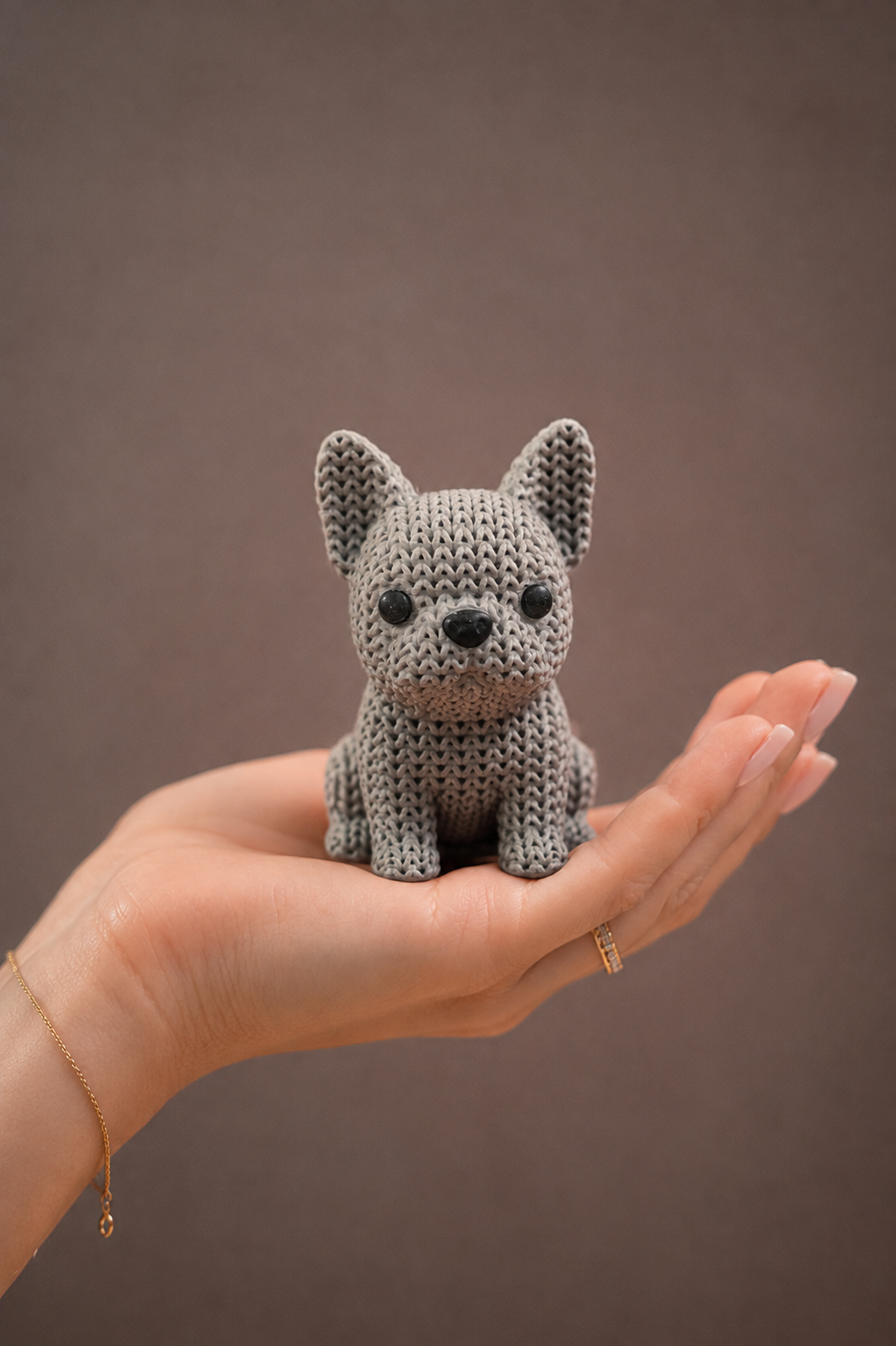 Cute Knitted Puppies