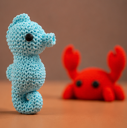 Cute Knitted Ocean Creatures
